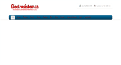 Desktop Screenshot of electrosistemas.com.co